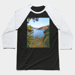 Mediterranean Coast Baseball T-Shirt